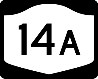 <span class="mw-page-title-main">New York State Route 14A</span> State highway in New York, US