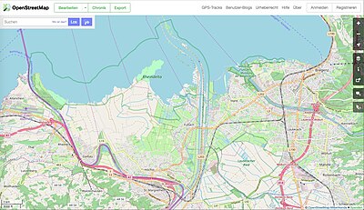 OpenStreetMap als Beispiel für ein modernes Geoportal