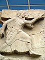 Section of metope frieze from a temple near Paestum, c. 510 BC