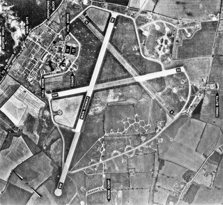 <span class="mw-page-title-main">RAF Polebrook</span> Airport in Northamptonshire, England