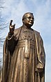 Statue of Conforti in Sanctuary of the Blessed Virgin of the Holy Rosary square