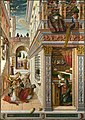 Annunciation with St. Emygdius (1486) by Carlo Crivelli