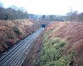 Totley Tunnel's eastern portal