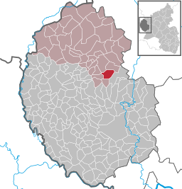 Läget för Wawern i Eifelkreis Bitburg-Prüm