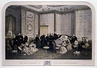 The Last Moments of H.R.H. the Prince Consort 1865