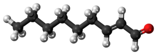 <span class="mw-page-title-main">2-Nonenal</span> Chemical compound