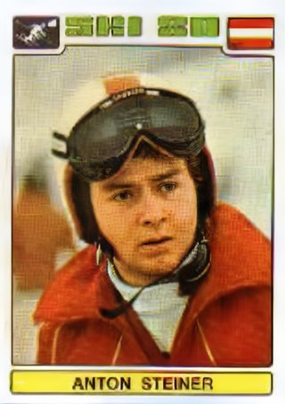 <span class="mw-page-title-main">Anton Steiner</span> Austrian alpine skier