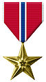 Bronze Star - eenmaal ontvangen.[4]