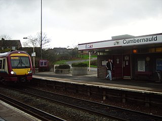 <span class="mw-page-title-main">Cumbernauld railway station</span> Railway station in North Lanarkshire, Scotland