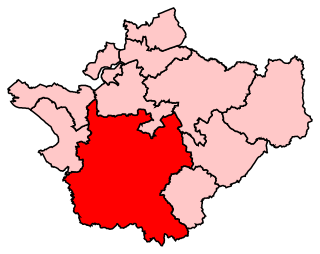 <span class="mw-page-title-main">Eddisbury (UK Parliament constituency)</span> Parliamentary constituency in the United Kingdom, 1885 to 1950 and 1983 onwards