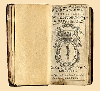 <i>Edinburgh Pharmacopoeia</i> Medical guide