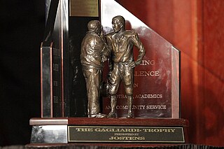 <span class="mw-page-title-main">Gagliardi Trophy</span> American college football award