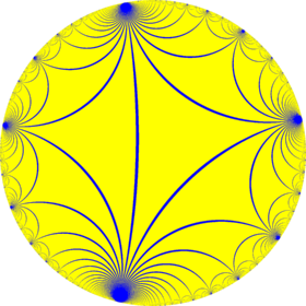 Infinite-order triangular tiling