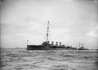 HMS <i>Blanche</i> (1909) Blonde class cruiser