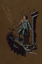 Kidnapped cover, by William Brassey Hole, London edition, Cassell and Company, 1886 Kidnapped cover (WBHole).jpg