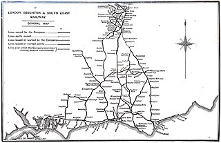 <span class="mw-page-title-main">London, Brighton and South Coast Railway</span> British pre-grouping railway company