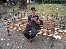 Mate drinking Montevideo.JPG