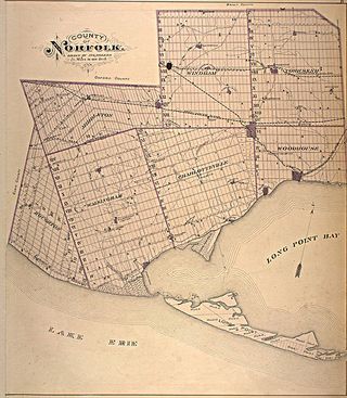 <span class="mw-page-title-main">Communities in Norfolk County, Ontario</span>