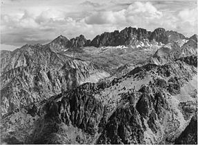 North Palisade (by Ansel Adams)