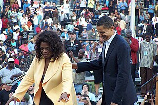 <span class="mw-page-title-main">Oprah Winfrey's endorsement of Barack Obama</span>