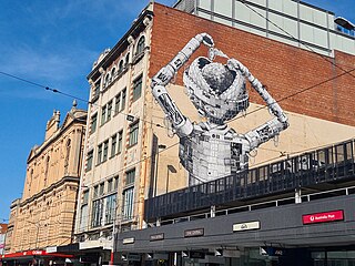 <span class="mw-page-title-main">Street art in Melbourne</span> Diverse range of street art and associated subcultures of Melbourne, Australia