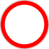 Closed to all vehicles in both directions