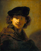 Self-Portrait with Velvet Beret and Furred Mantle 1634