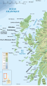 SVG Map of the the Hebrides