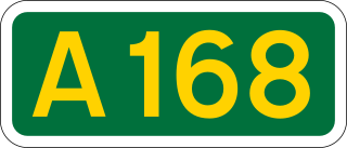 <span class="mw-page-title-main">A168 road</span> Road in North Yorkshire, England