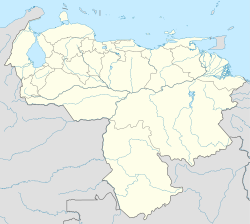 Map shawin the location o Alberto Arvelo Torrealba Municipality within Venezuela