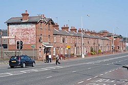 A row of houses on the Shore Road, Whiteabbey