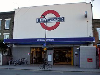 <span class="mw-page-title-main">Arsenal tube station</span> London Underground station