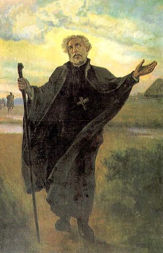 <span class="mw-page-title-main">Andrew Bobola</span> Polish Catholic priest and saint (1591–1657)