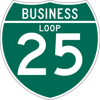 <span class="mw-page-title-main">Business routes of Interstate 25</span> Route system