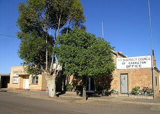 <span class="mw-page-title-main">Carrieton</span> Town in South Australia