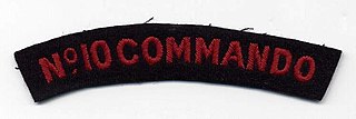 <span class="mw-page-title-main">No. 10 (Inter-Allied) Commando</span> British Army WWII commando unit