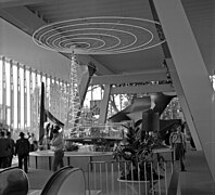 Interieur du pavillon du Luxembourg.