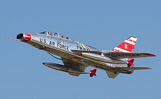 <span class="mw-page-title-main">North American F-100 Super Sabre</span> 1953 fighter aircraft family