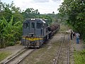 Freight train in Sanarate, Guatemala