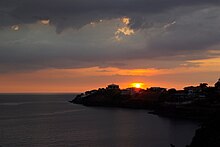 Punta Fuego in Nasugbu Gloomy Sunset.jpg