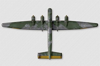 <span class="mw-page-title-main">Heinkel He 274</span> Prototype bomber aircraft by Heinkel