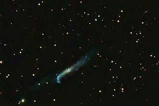 NGC 4656 and NGC 4657 Galaxy in constellation Canes Venatici