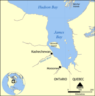 <span class="mw-page-title-main">Kashechewan First Nation</span> Indian settlement in Ontario, Canada