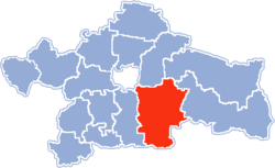 Location within Białystok County