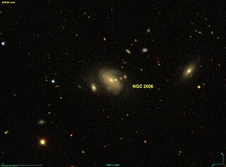 <span class="mw-page-title-main">NGC 2606</span> Spiral galaxy in the constellation Ursa Major