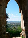 View from the artificial ruin towards Schloss Pillnitz