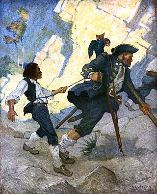 <span class="mw-page-title-main">Long John Silver</span> Antagonist of Stevensons Treasure Island