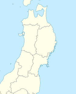 Map showing the location of Aomori Bay West Coast Fault Zone