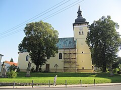 L'église Saint-Laurent.