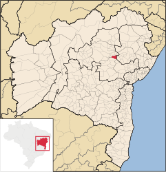 Várzea da Roça – Mappa